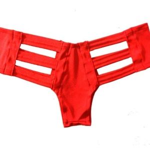 iHeartRaves Cutout Bottoms (Red)